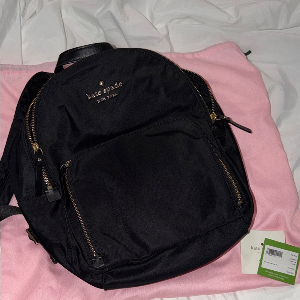 Kate Spade Black Backpack